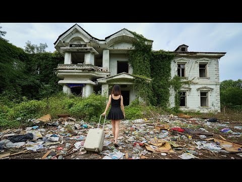Overwhelmed by the 2.5 million USD villa abandoned | Free lawn mowing, Renovation, Yard cleaning