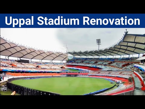 Uppal stadium renovation done | Renovation of uppal stadium hyderabad ready for world cup 2023