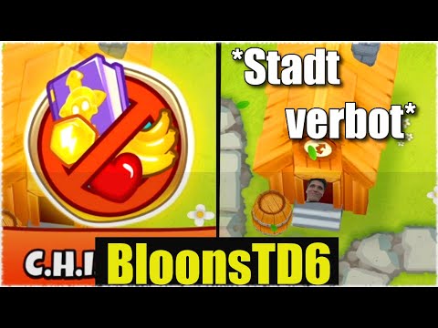 STADTMITTE! ABER MEINE AFFEN HABEN STADTVERBOT! - Bloons TD6 [Deutsch/German]