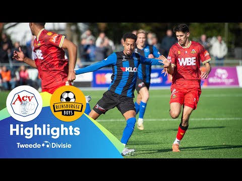 Krankzinnige slotfase in Assen 🤪 | Highlights ACV Assen - Rijnsburgse Boys