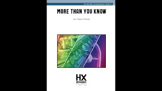 More than You Know