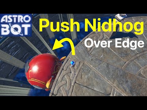 Astro Bot: Push Nidhog Over Edge
