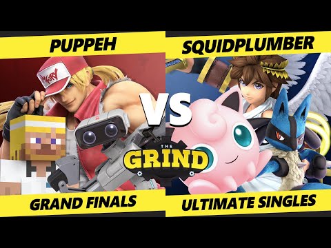 The Grind 196 GRAND FINALS - Puppeh (Random) Vs. Squidplumber [L] (Random) Smash Ultimate - SSBU
