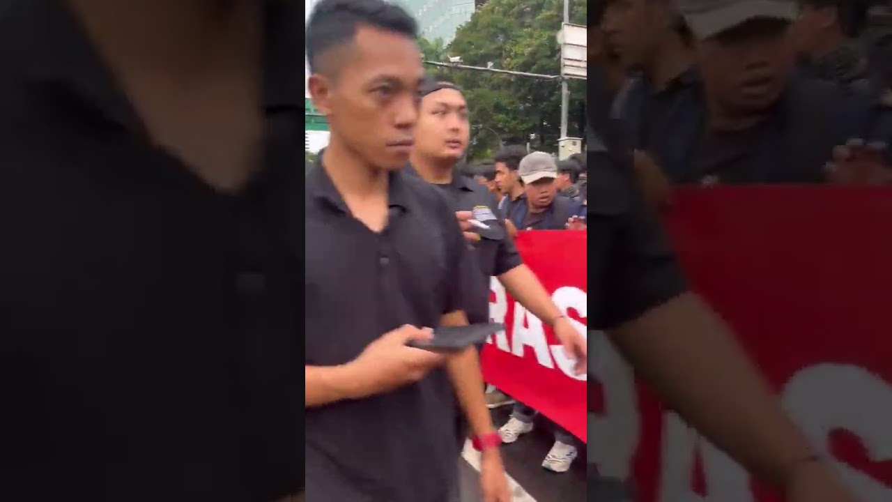 Aksi Demo Mahasiswa Indonesia Gelap