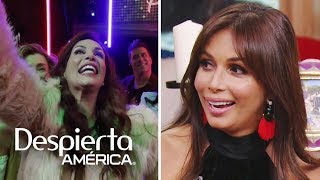 Giselle Blondet perdió el control en el reencuentro de un famoso grupo musical