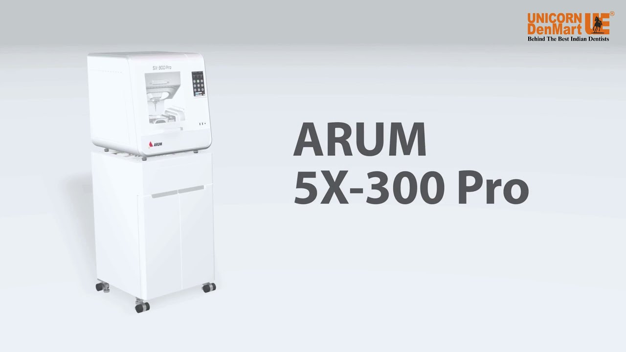Arum 5x-300 Pro: Elevate Your Dental Prosthesis Creation with Cutting-Edge Milling Technology!