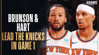 Jalen Brunson - Josh Hart - New York Knicks