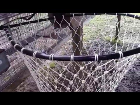 Hand tied landing net. EASY DIY