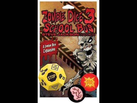Bower's Game Corner: Zombie Dice: School Bus Review