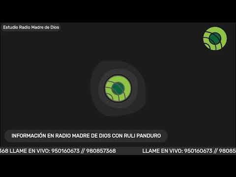#Información en Buenos Días Madre de Dios. 11 de mayo