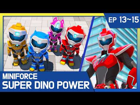 The TINY Miniforce Rangers! 🦖 Best Episodes of Miniforce Dino Super Power: Saga of the Dino Rangers
