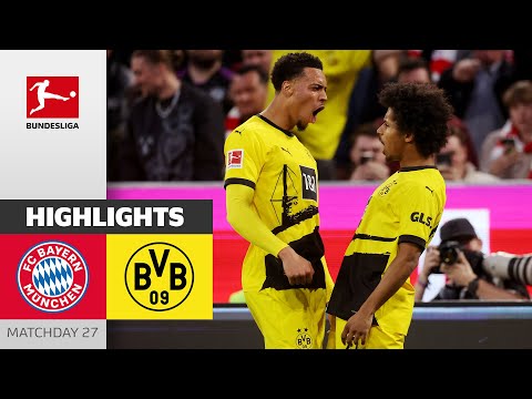Resumen de Bayern München vs B. Dortmund Matchday 27