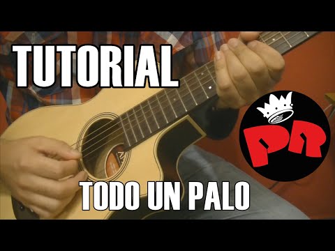 COMO TOCAR "Todo un palo" de Los Redondos | Tutorial guitarra acústica/criolla completo