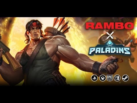 RAMBO x PALADINS Gameplay PS4