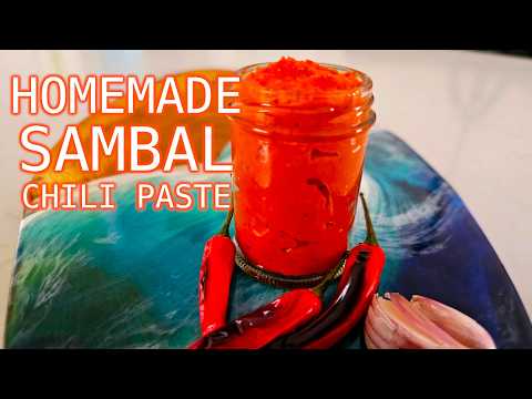 Homemade Chili Paste - Sambal Oelek