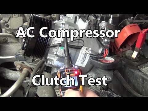 How-to Test for AC Compressor Clutch Function