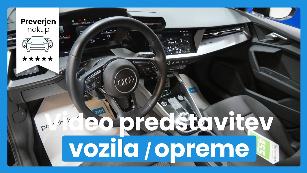 Audi A3 Sportback 35 TDI Advanced S tronic - VL.NAPRAVA