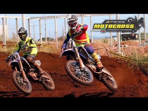 Disputa forte  na abertura do Campeonato Catarinense de Motocross 2020