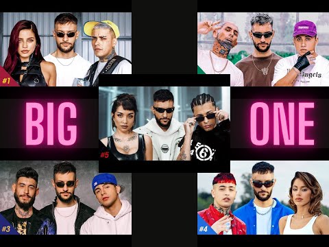Compilado 2024 | Big One - CrossOver #1 #2 #3 #4 #5 con grandes artistas | Mix de éxitos | Tendencia