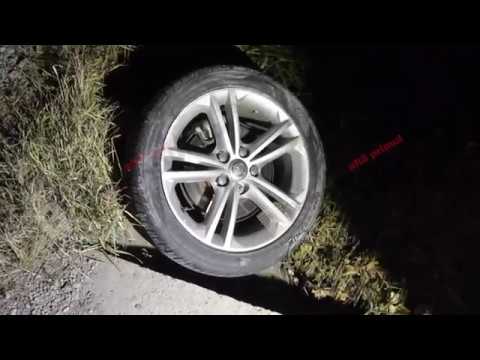 Masina facuta praf la Cepari in urma unei liniute