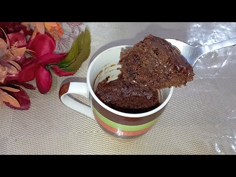 Chocolate cup Cake in 2 minutes | Eggless chocolate cake yummy easy recipe | Jabeen Cooks