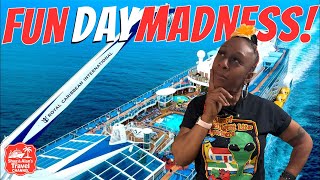 Our CRAZIEST Fun Day at Sea! Dodgeball, North Star & Nonstop Food | Ovation of the Seas