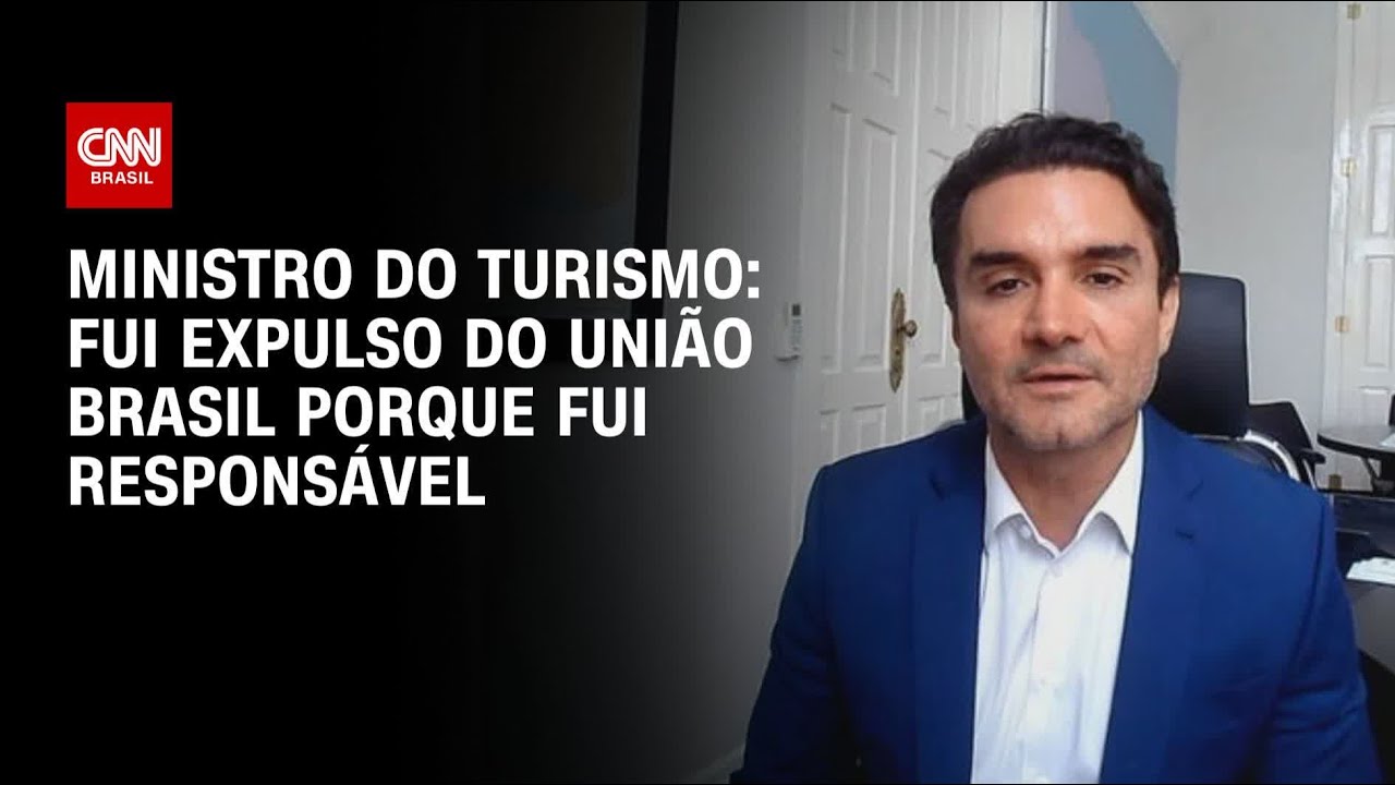 Celso Sabino à CNN: Fui expulso do União Brasil porque não me acovardei | BASTIDORES CNN