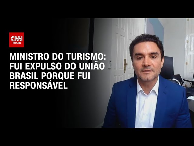 Celso Sabino à CNN: Fui expulso do União Brasil porque não me acovardei | BASTIDORES CNN