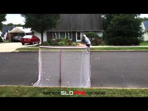 Slow Motion Slapshot
