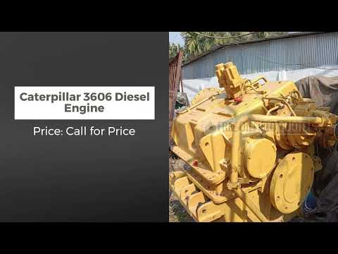 Caterpillar 3606 Diesel Engine in Excellent Condition | Chittagong, Bangladesh