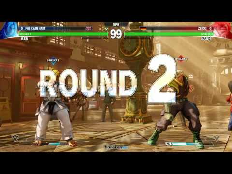 Fight Club NRW #7 / Street Fighter 5 Top 8 / FA | Ryan Hart vs ZeroQ