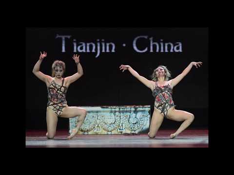 Wang Jieer & Tan Xiuxiu 2nd Place Doubles - World Pole Championships – China 2018
