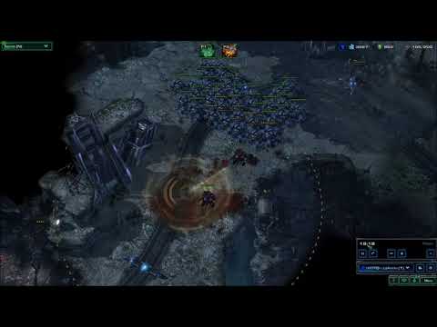 Starcraft LotV Co-op - P2 Raynor Tanks with Drop Pod Boost