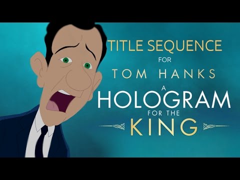 Tom Hanks singing Talking Heads in A Hologram For The King