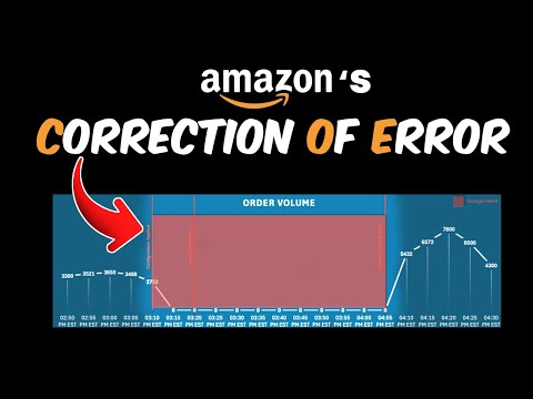 What is Amazon's Correction of Error (CoE) Process?