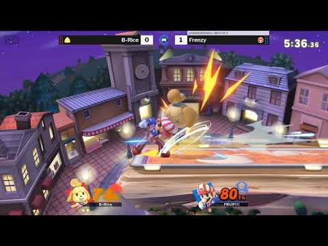 TSL 195 SSBU LR7 - B-Rice (Isabelle) vs Frenzy (Mario)