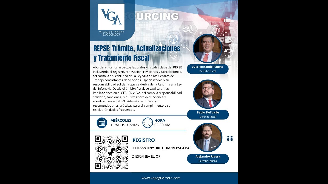 REPSE: Trámite, Actualizaciones y Tratamiento Fiscal