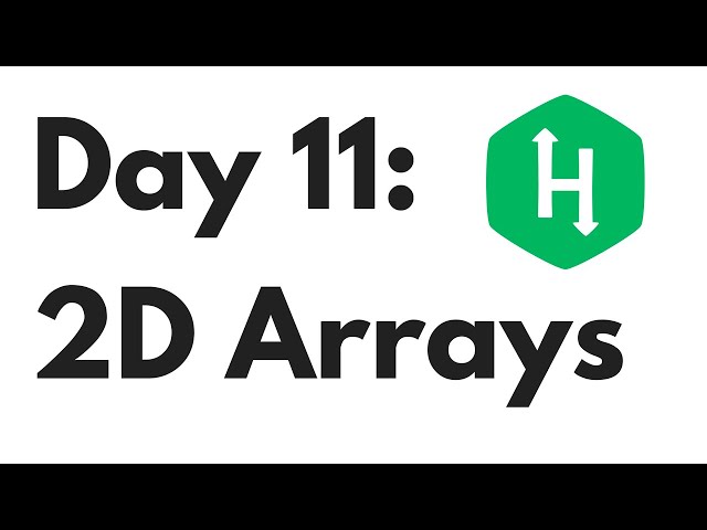 Mastering 2D Arrays: Finding Maximum Hourglass Sum in Python | Magica