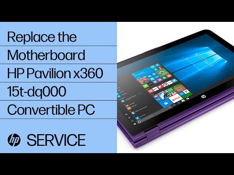 Replace the Motherboard | HP Pavilion x360 15t-dq000 Convertible PC | HP