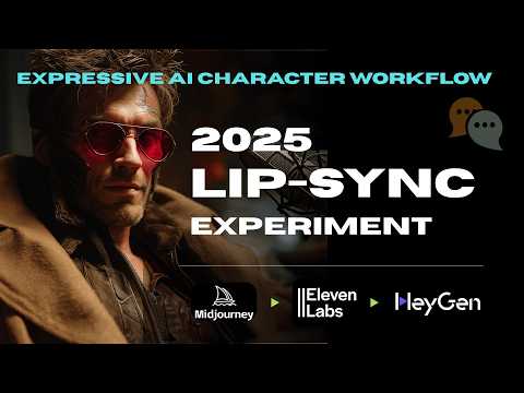 AI Video Creation Workflow 2025: Midjourney ➜ ElevenLabs ➜ HeyGen vs VisionStory (Lip-Sync Test)
