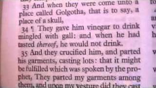 Matthew 27 King James Holy Bible