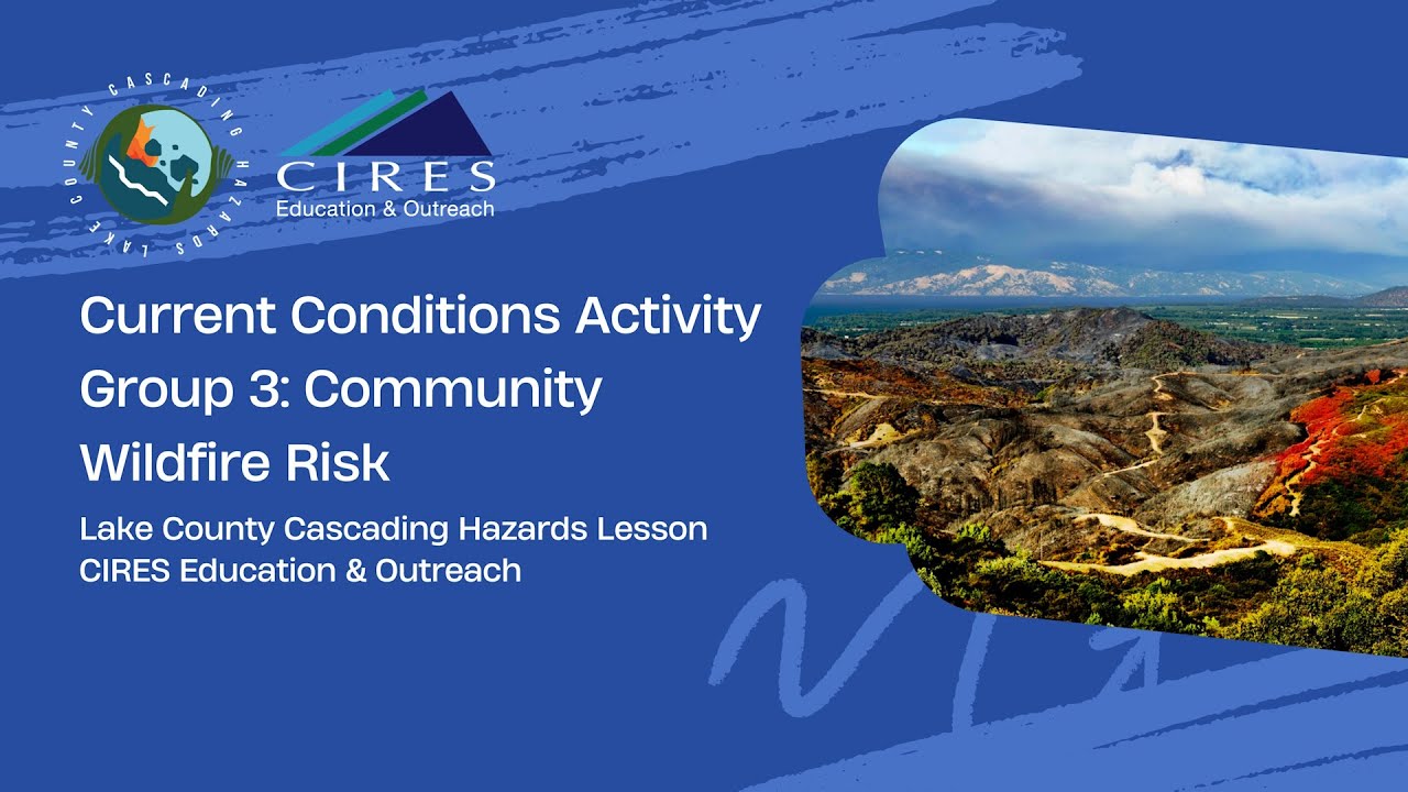 Lake County Cascading Hazards Lesson: Group 3: Community Wildfire Risk