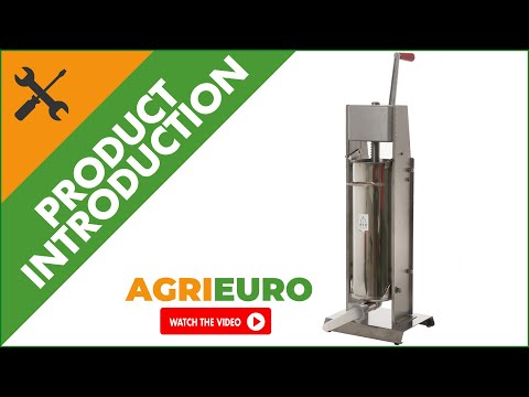 Vertical sausage filler Tre Spade Mod. 7/V and 10/V Deluxe: presentation