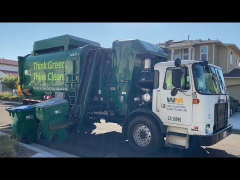 Waste Management Irvine - Garbage Truck Compilation