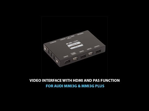 Video Interface with HDMI for Audi MMI 3G with Active Parking Guidelines Preview 8