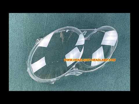 Thumbnail for Mercedes-Benz CLK headlight lens cover CLK240 CLK280 CLK55 Headlamp Plastic lenses covers replace by Mercedes-Benz CLK-Class (A209)