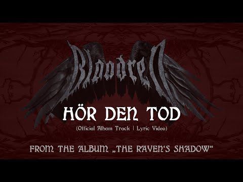BLOODRED - Hör Den Tod (Official Lyric Video | Blackened Death Metal)