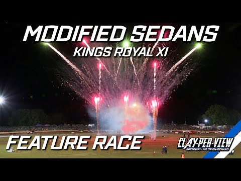 Modified Sedans | Kings Royal XI - A-Main - Kingaroy - 28th Jan 2023 | Clay-Per-View