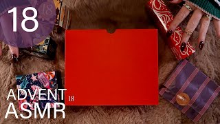 ASMR ✨🎄 Advent Day 18 ✨ 2025 (🎧 soft spoken, tapping, scratching) #advent2025 #beautyadventcalendars