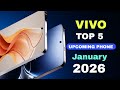 Vivo Top 5 Upcoming Phones January 2026 Best Camera Phones Upcoming Mobile 2026
